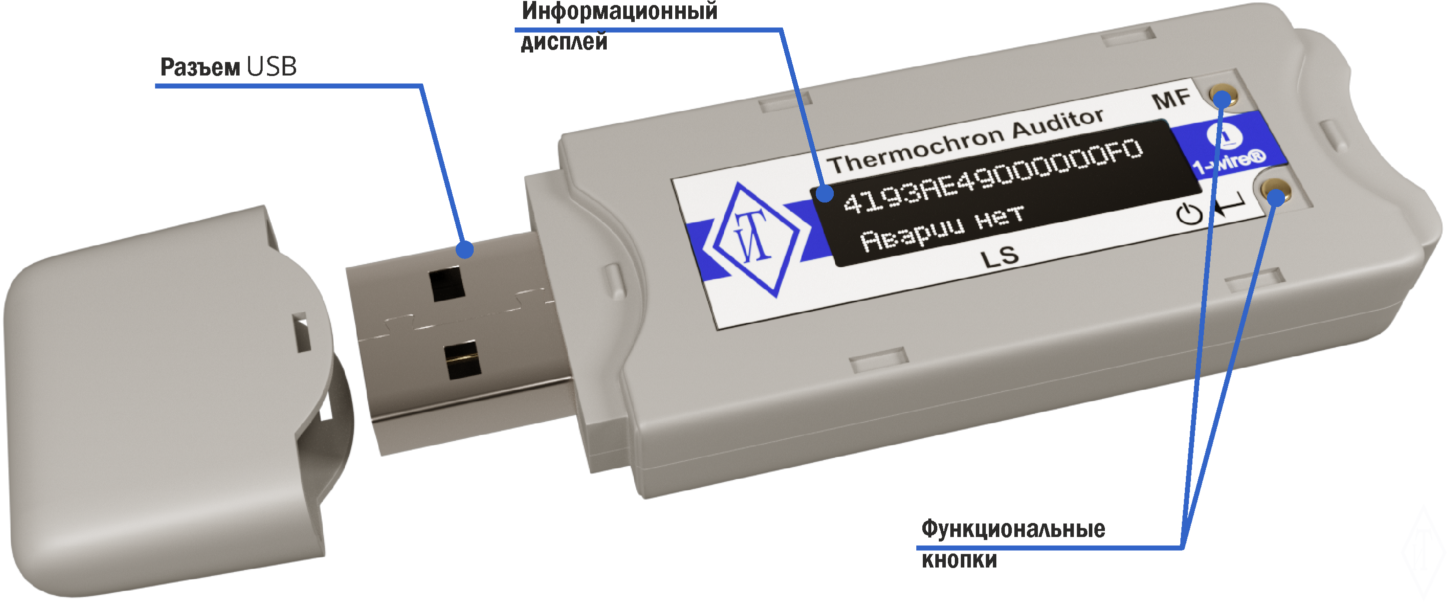 Прибор "Thermochron Auditor"